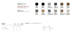 Sedia con struttura in legno e seduta imbottita Zurigo disponibile in 6 colori