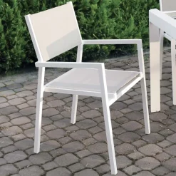 Sedia da giardino Alluminia