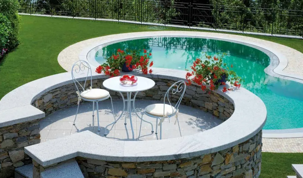 Sedia da giardino Sirmione in Ferro colore Avorio con Trattamento Antiruggine