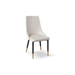 Sedia imbottita in velluto Caterina disponibile in 3 colori