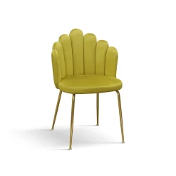 Sedia imbottita Shell disponibile in 4 colori