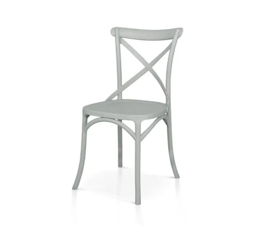 Sedia in polipropilene Doroty disponibile in 3 colori