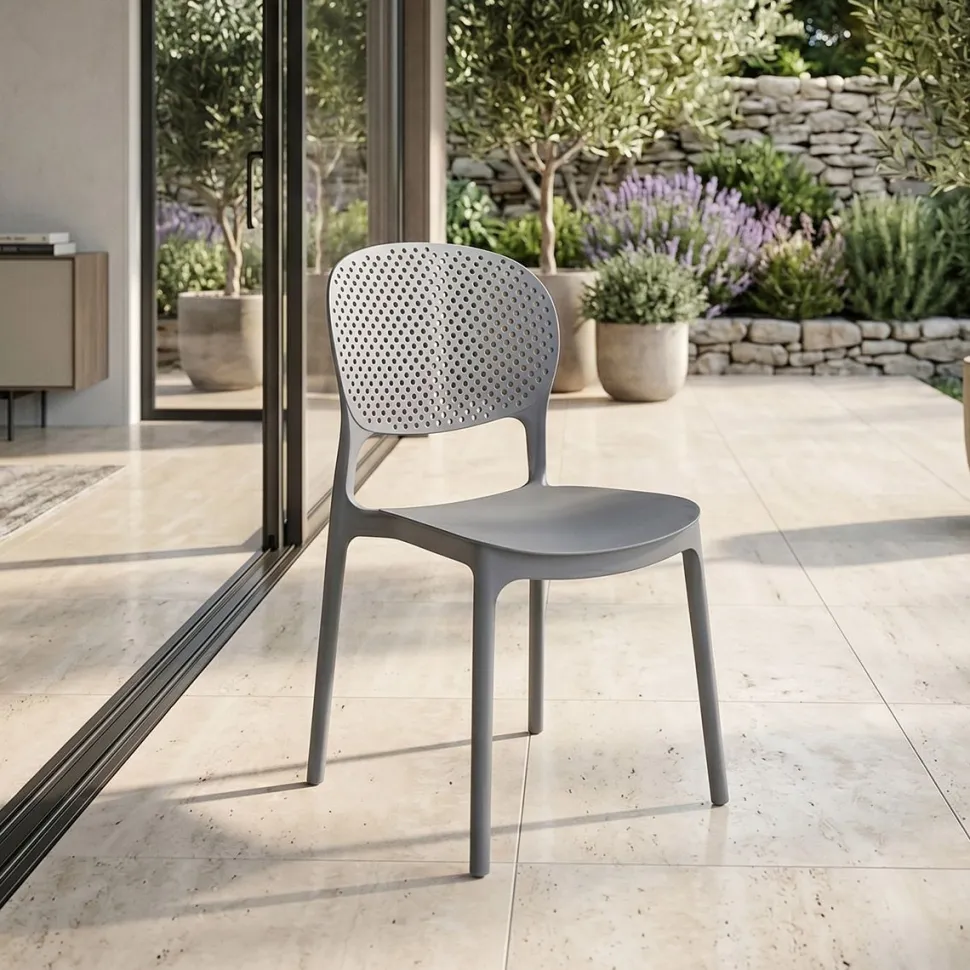 Sedia in Polipropilene Lion - Design per Interno ed Esterno