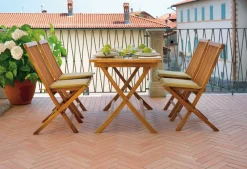 Sedia Pieghevole da esterno in Teak Salina