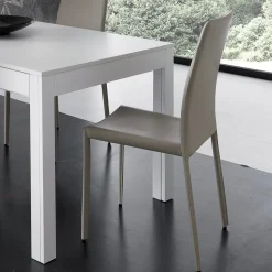 Sedia Vanity in Similcuoio PVC disponibile in 5 colori