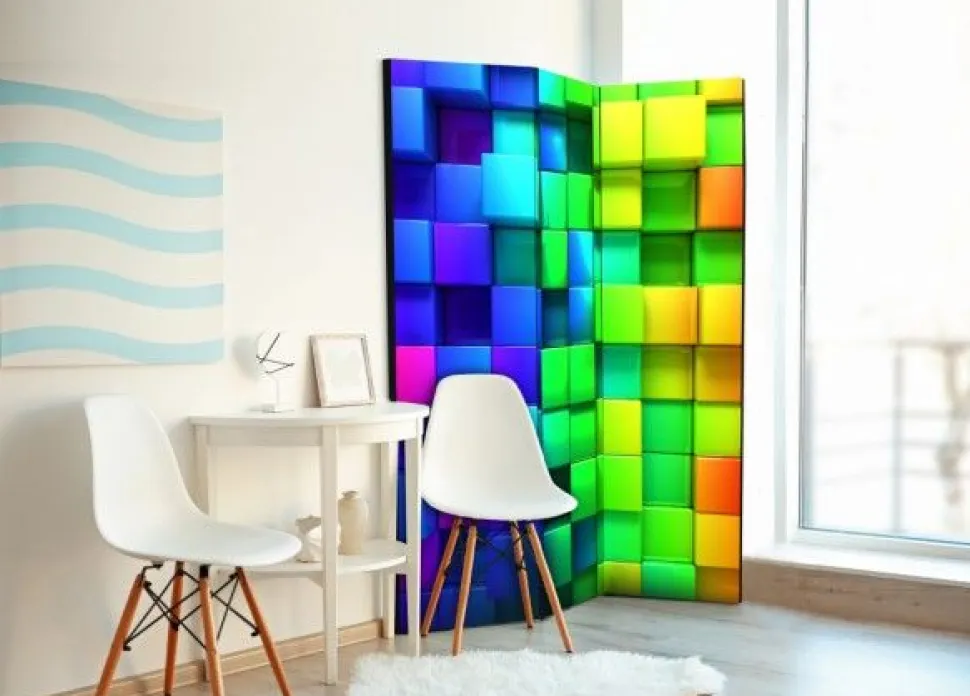 Separè Cubos de Colores 2