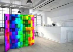 Separè Cubos de Colores