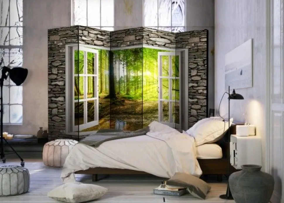 Separè Forest Window
