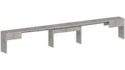 Set 2 Panche allungabili per consolle finitura Cemento