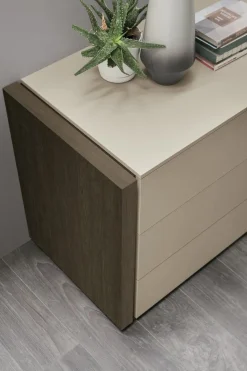Settimino a 5 cassetti con fianco esterno sp. 5 cm Donald disponibile in vari colori