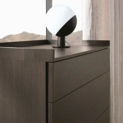 Settimino a 5 cassetti con top a vassoio Calipso disponibile in vari colori