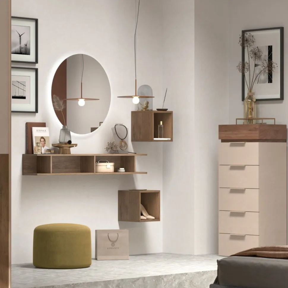 Settimino a 6 cassetti Naike linea Chèrie disponibile in 3 colori