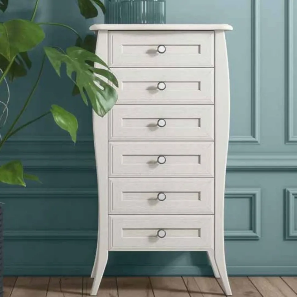 Settimino Alaska 6 cassetti linea Ginevra disponibile in vari colori