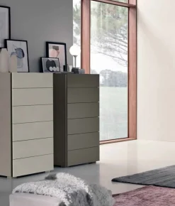 Settimino 6 cassetti Lady linea Domino disponibile in vari colori