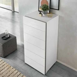 Settimino 6 cassetti Lady linea Domino disponibile in vari colori
