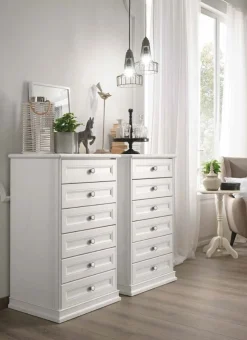 Settimino Clara sei cassetti linea Ginevra disponibile in vari colori