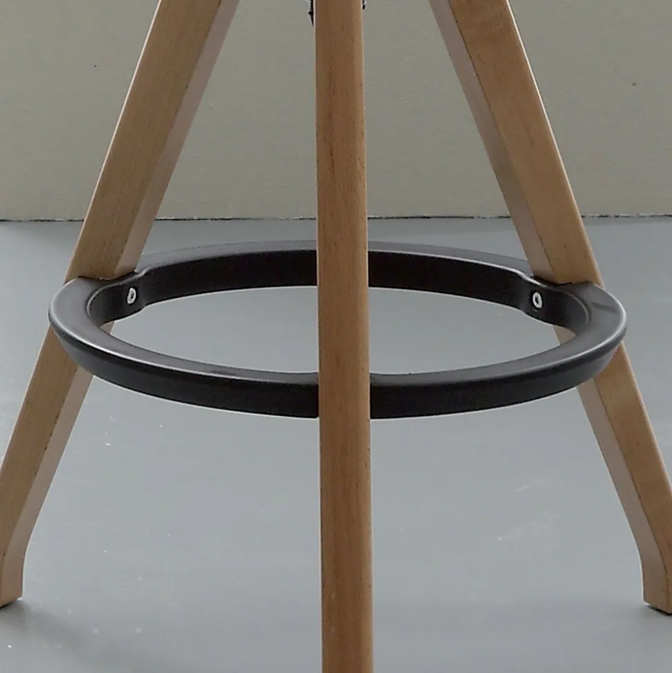 Sgabello girevole Giotto disponibile in 2 misure