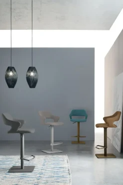 Sgabello regolabile in altezza Seattle disponibile in vari colori