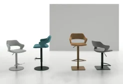 Sgabello regolabile in altezza Seattle disponibile in vari colori