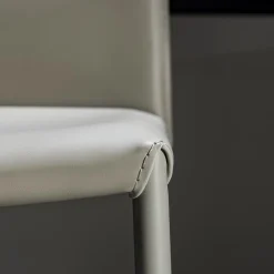 Sgabello Vanity in Similcuoio PVC