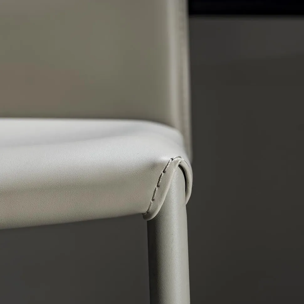 Sgabello Vanity in Similcuoio PVC