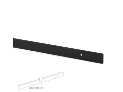 Sistema Bram per ante scorrevoli sospese in legno con chiusura soft