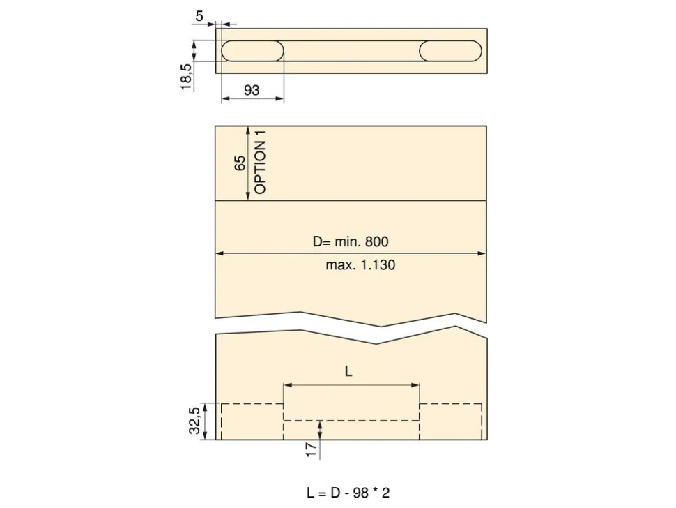 Sistema per ante scorrevoli sospese in legno con chiusura soft