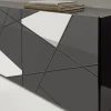 Soggiorno Cod linea Gamma in Grigio Lucido