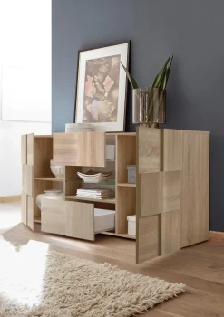 Soggiorno completo Linus linea Dama in Rovere