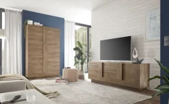 Soggiorno Diana linea Sax in finitura Rovere Mercure