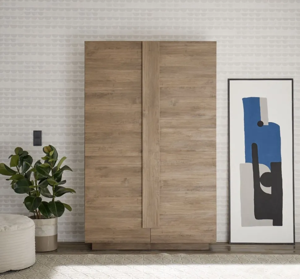 Soggiorno Giunone linea Sax in finitura Rovere Mercure