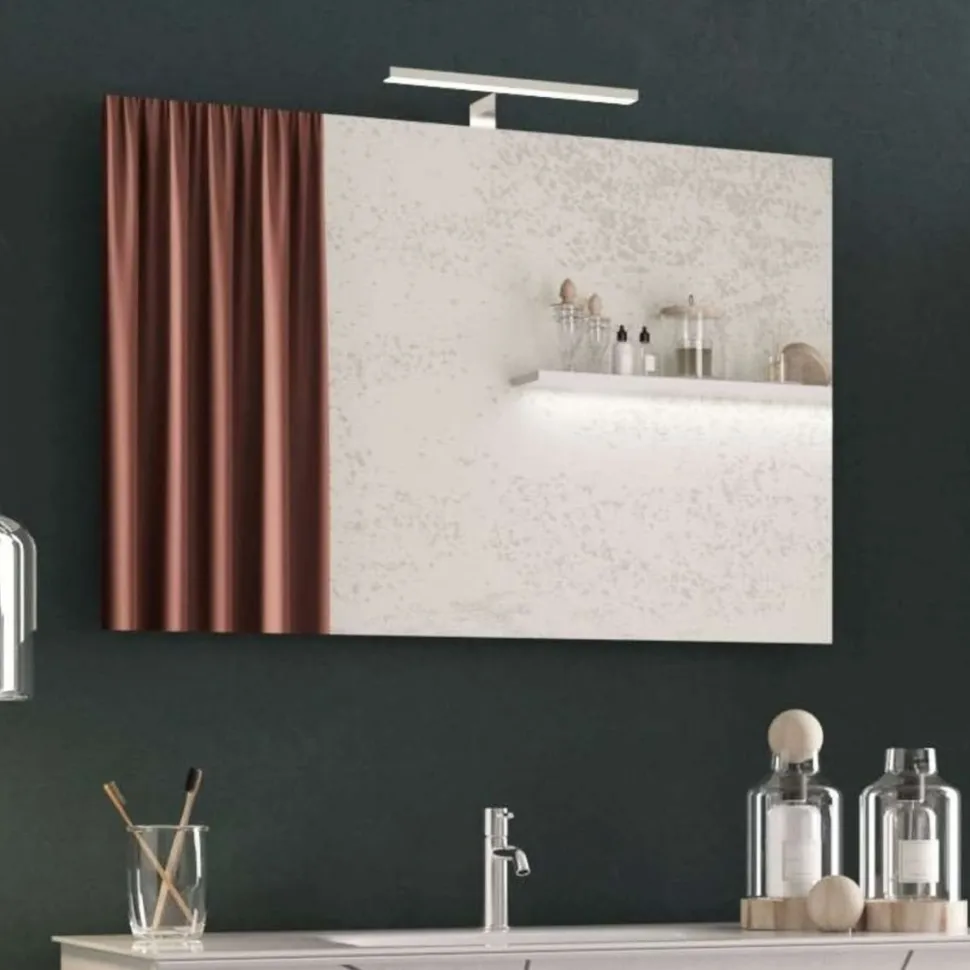 Specchiera Rettangolare con Led integrato disponibilie in 4 misure