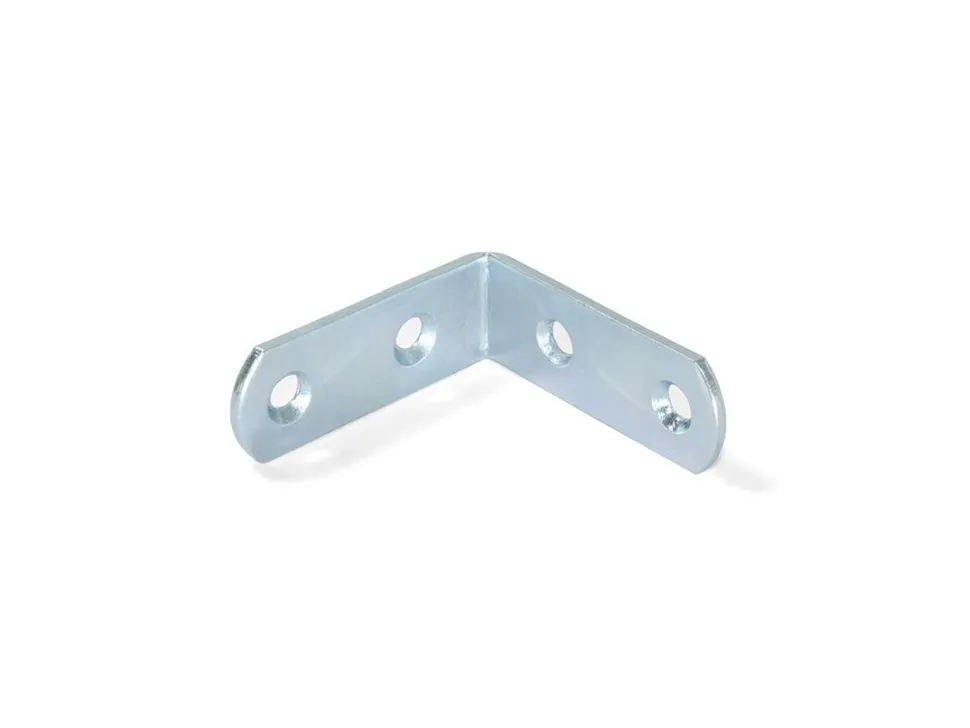 Squadrette di unione per mobili 42x42mm 4 fori