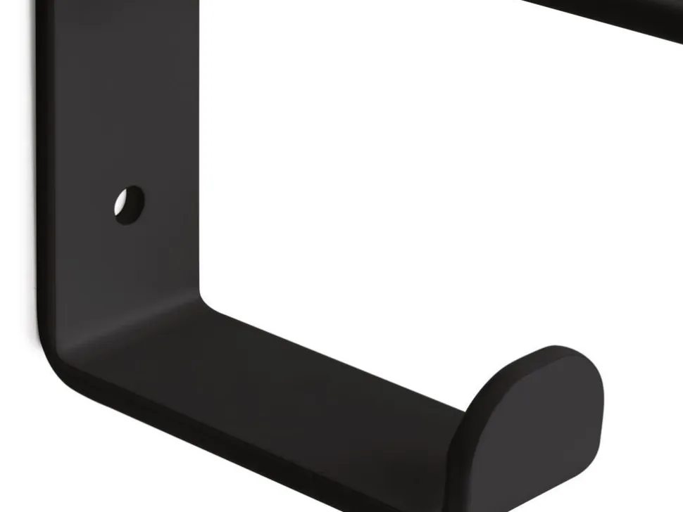 Supporti per mensole in legno Shelf con gancio integrato disponibile in 2 colori