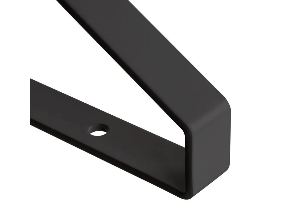 Supporti per mensole in legno Shelf con forma triangolare disponibile in 2 colori