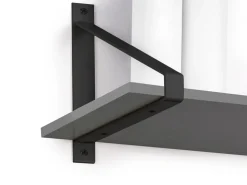 Supporti per mensole in legno Shelf con forma triangolare disponibile in 2 colori