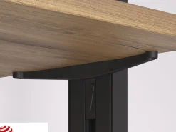 Supporti per 3 ripiani in Legno e 1 modulo per struttura Zero, Zama, Verniciato grigio pietra