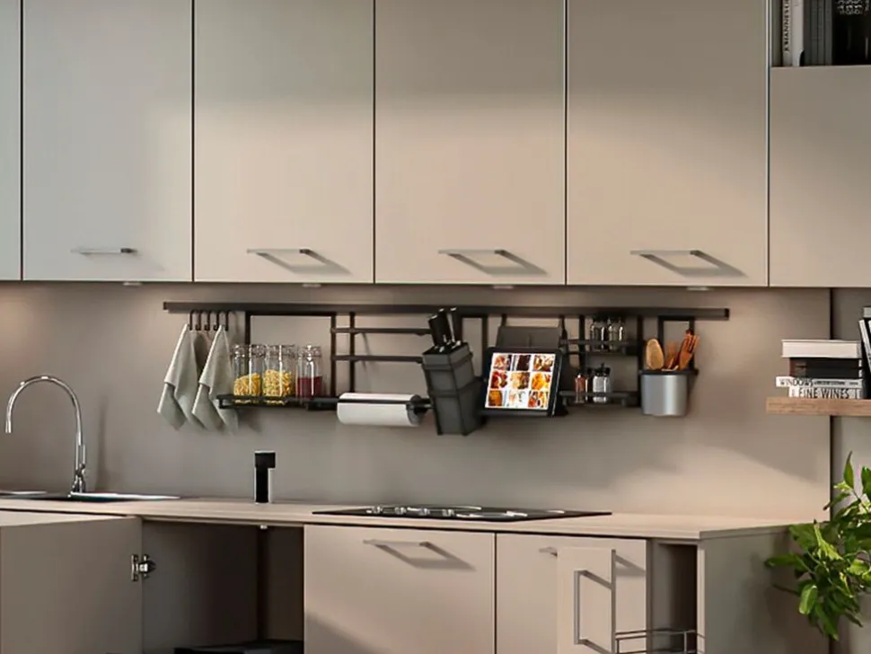 Supporto per Tablet sospeso da cucina Titane