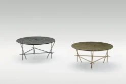 Tavolino da salotto con struttura in metallo Wire disponibile in vari colori