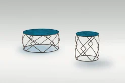 Tavolino da salotto Drum Corner disponibile in vari colori