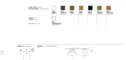 Tavolino Eclipse disponibile in vari colori