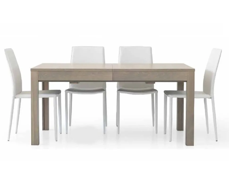 Tavolino in legno allungabile Oasi disponibile in 2 colori
