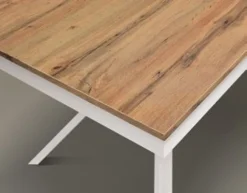 Tavolo allungabile Anna finitura Bianco Frassino disponibile in 3 misure