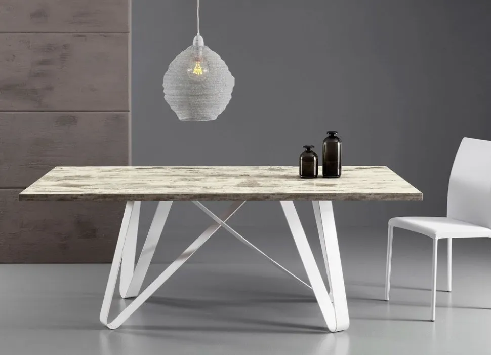 Tavolo allungabile Axel 160x90 cm vintage