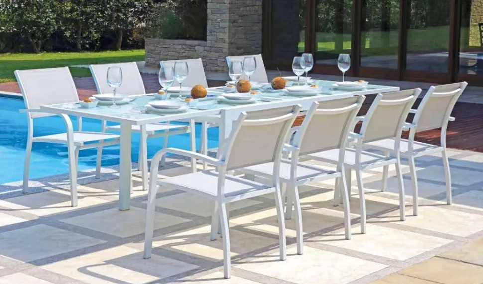 Tavolo allungabile da giardino Selinunte