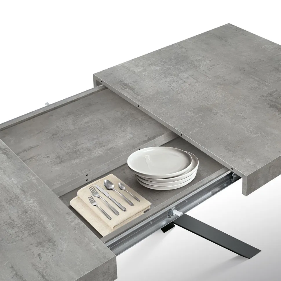 Tavolo allungabile Emme disponibile in 2 misure e 4 colori