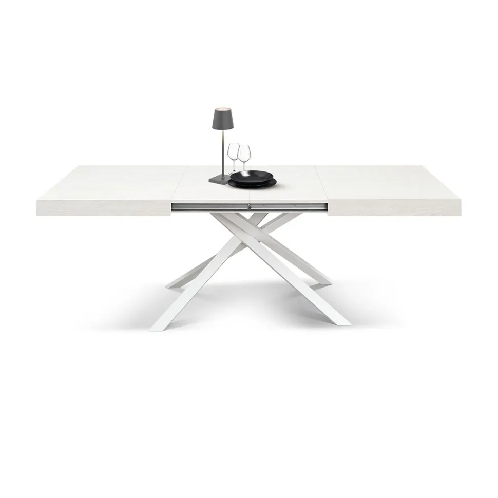 Tavolo allungabile Emme disponibile in 2 misure e 4 colori