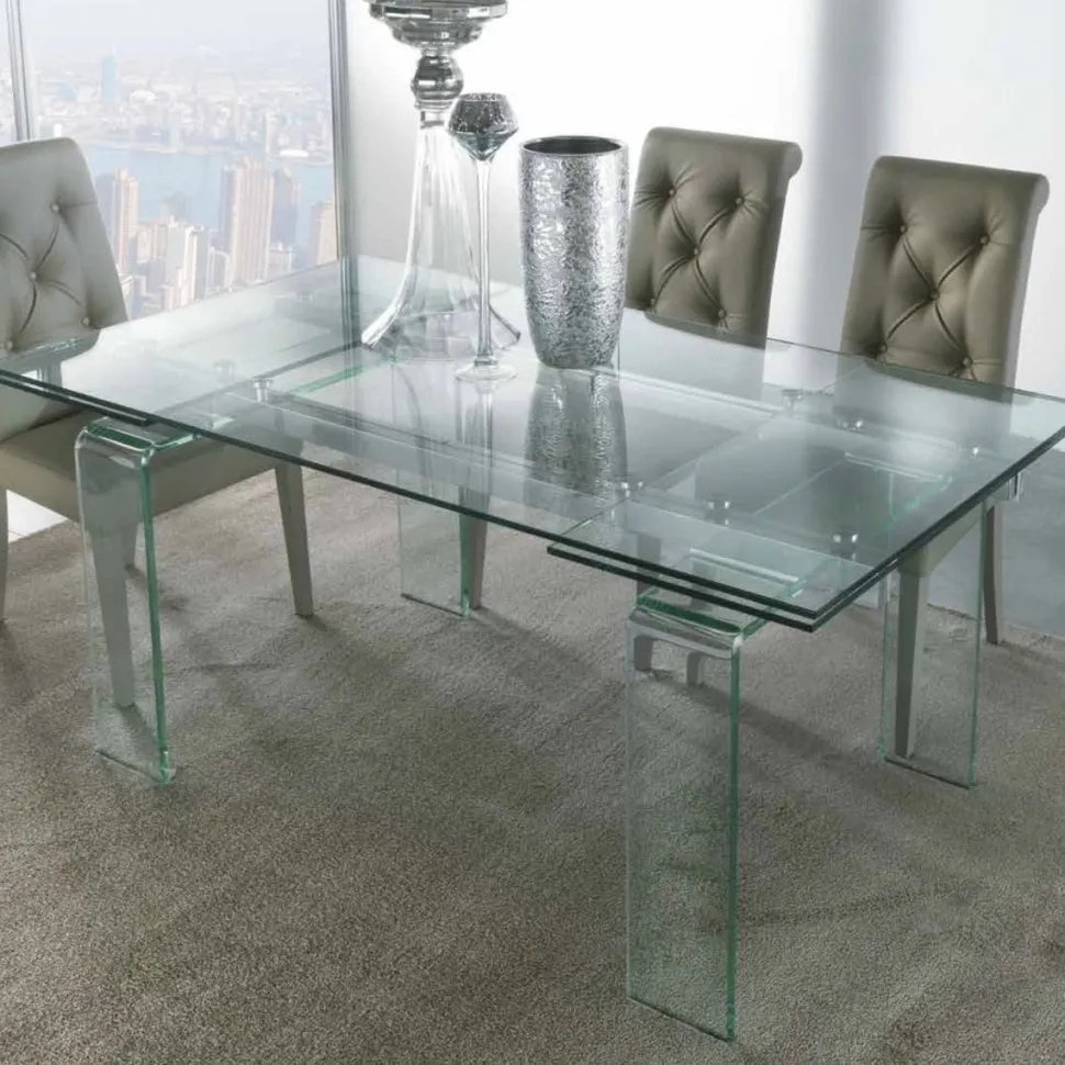 Tavolo allungabile Glass