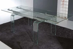 Tavolo allungabile Glass