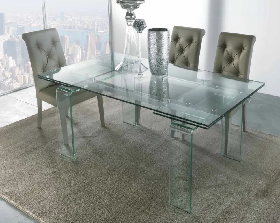 Tavolo allungabile Glass